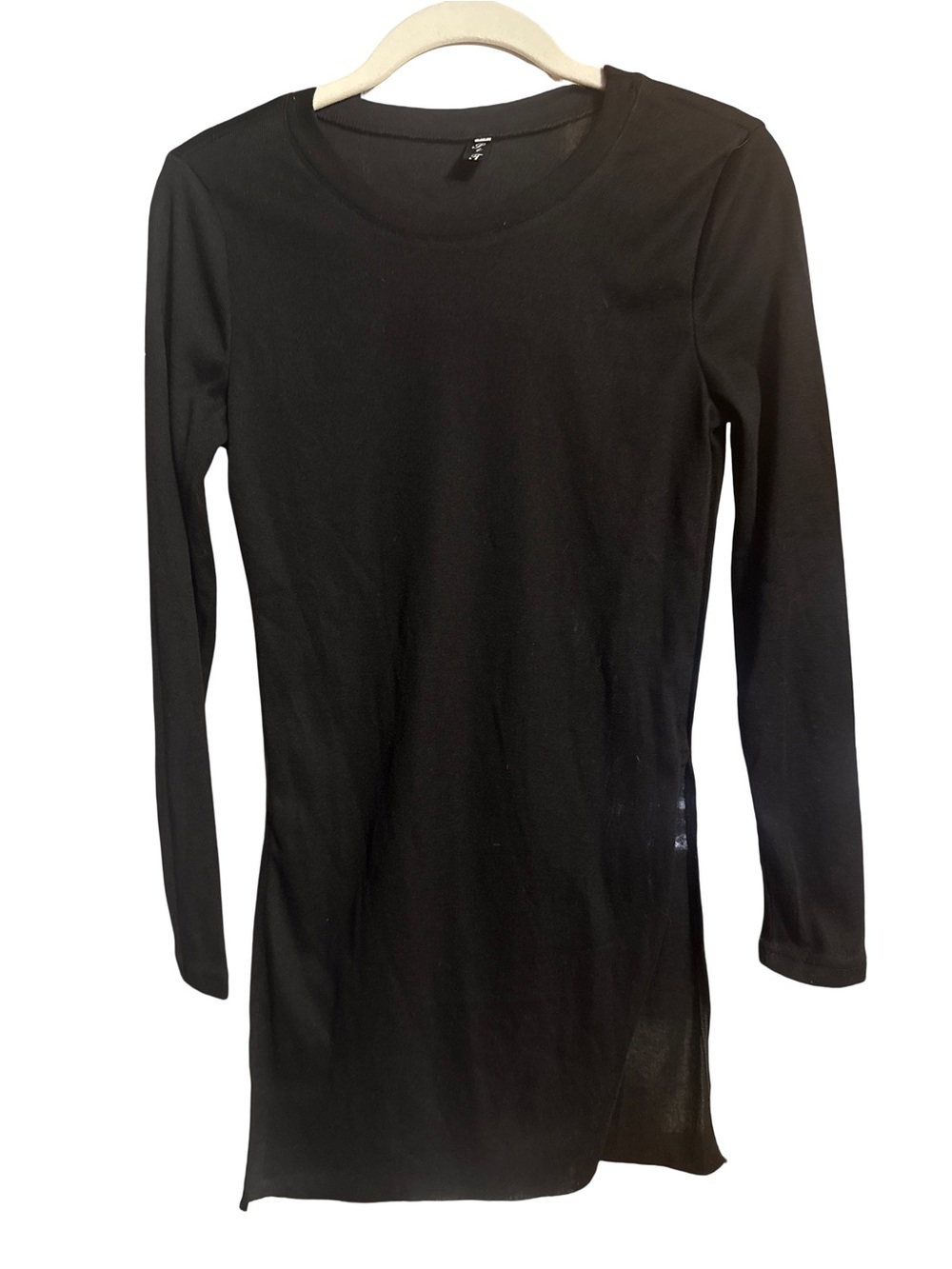 !it jeans Black Long Sleeve Slim Fit Top